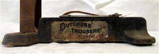 RARE ANTIQUE DUCTCHESS TROUSERS TICKET TAPE 10C 1 DOLLAR A TEAR DISPENSER - ANTI